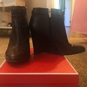 COACH Melody Wedge Booties